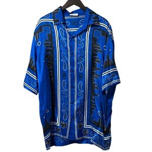 Off-White Bandana Bowling Shirt Size XL